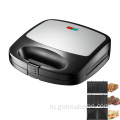 Waffle Sandwich Maker 2 Ломтики Непричслянные Сэндвич Сэндвич Завтрак для завтрака Съемный Waffle / Grill Sandwich Maker